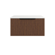 Elwood Dockland 750mm Artic White Wall Hung Single Vanity Unit